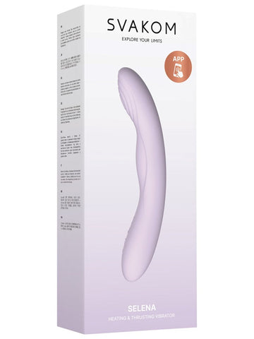 Svakom Selena App-Controlled Heating & Thrusting Vibrator