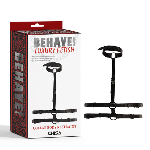 Chisa Adjustable Bondage Collar Body Restraint