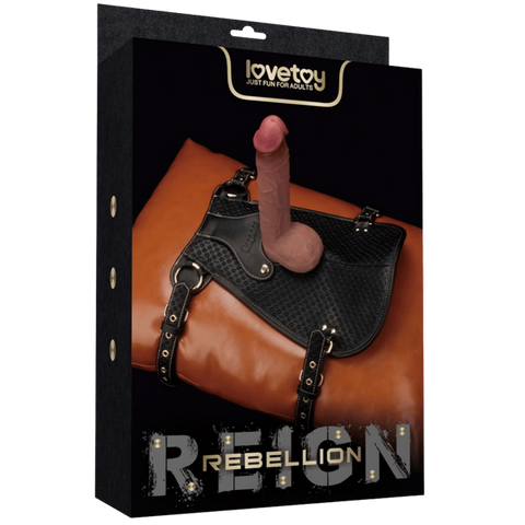 Lovetoy Rebellion Reign Adjustable Dildo Saddle