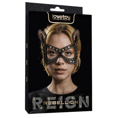Lovetoy Adjustable PU Leather Bunny Mask