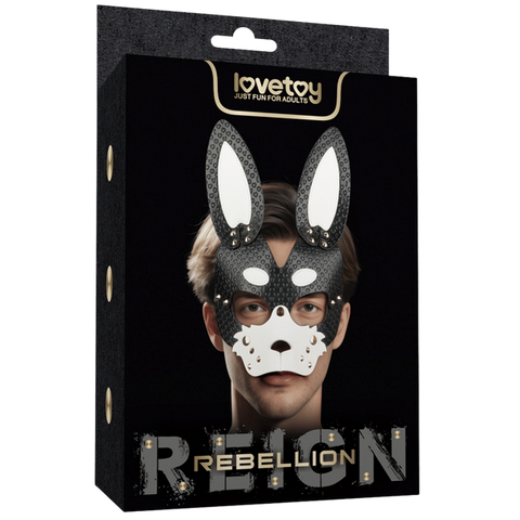 Lovetoy BDSM Play Adjustable Rebel Bunny Mask
