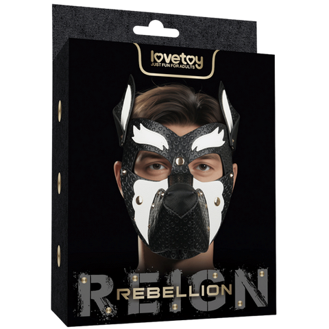 Lovetoy Rebellion Reign Howl Pup Play BDSM Mask