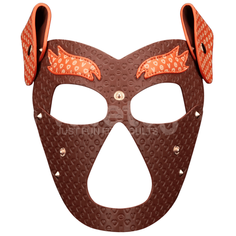Lovetoy Fox Pup PU Leather Fetish Play Mask
