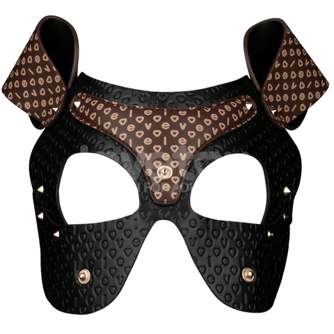 Lovetoy Classic Pup Mask With Removable Muzzle
