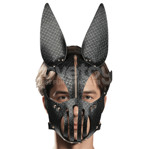 Lovetoy Dark Sculpted Bunny Ears BDSM Mask