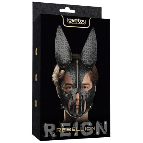 Lovetoy Dark Sculpted Bunny Ears BDSM Mask