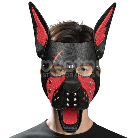 Lovetoy Scarred Alpha Pup Fetish Play Mask