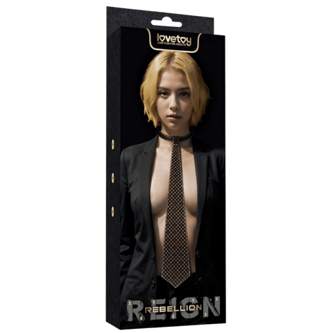 Lovetoy Bondage Tie Collar With Adjustable Strap