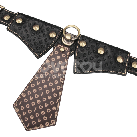 Lovetoy Rebellion Reign Bondage Collar and Leash