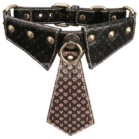 Lovetoy Rebellion Reign Bondage Collar and Leash