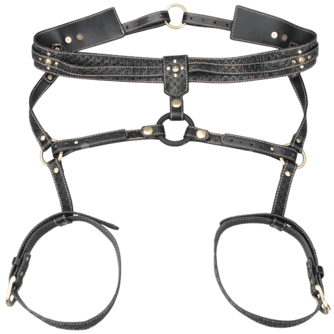 Lovetoy Faux Leather Full Body Bondage Harness