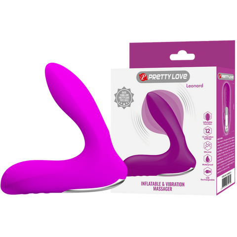 Pretty Love Leonard Inflatable Prostate Massager