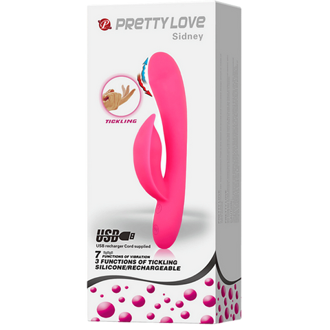 Pretty Love Sidney Silicone Rechargeable Rabbit Vibrator