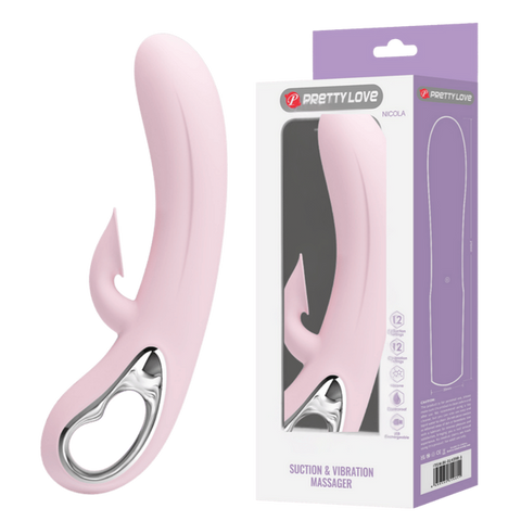 Pretty Love Nicola Rechargeable Silicone Rabbit Vibe