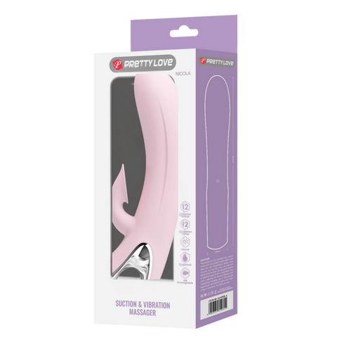 Pretty Love Nicola Rechargeable Silicone Rabbit Vibe