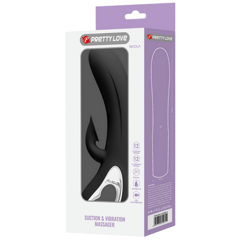 Pretty Love Nicola Rechargeable Silicone Rabbit Vibe