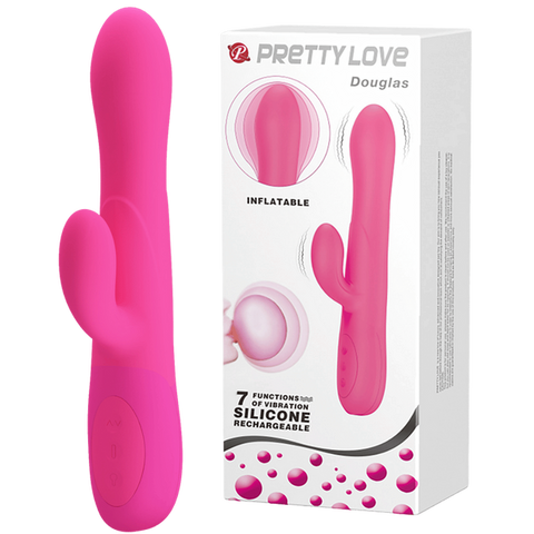 Pretty Love Dennis Rechargeable Inflatable Rabbit Vibe