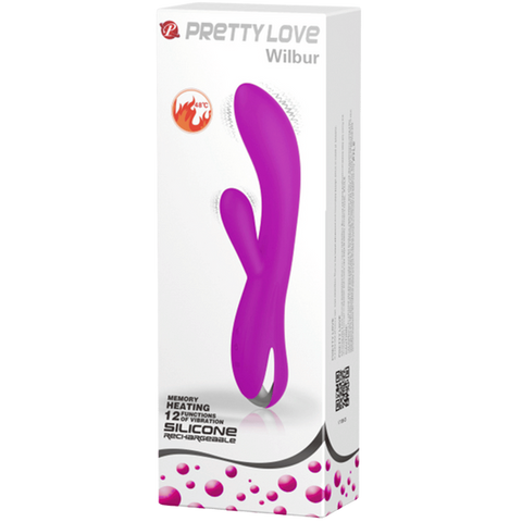 Pretty Love Wilbur Warming Silicone Rabbit Vibrator