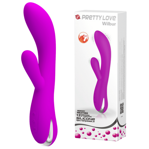 Pretty Love Wilbur Warming Silicone Rabbit Vibrator