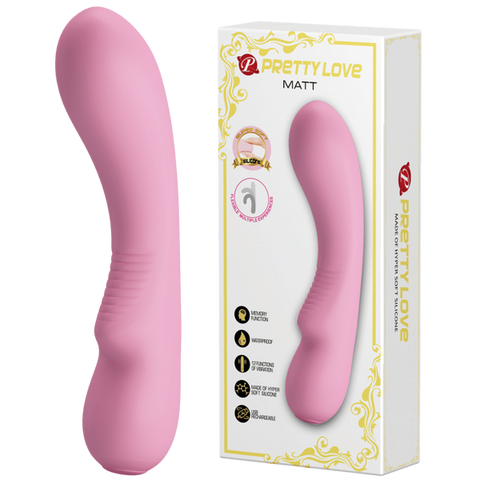Pretty Love Matt 12 Functions Rechargeable G Spot Vibrator