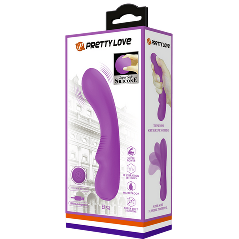 Pretty Love Elsa Rechargeable Silicone Massager