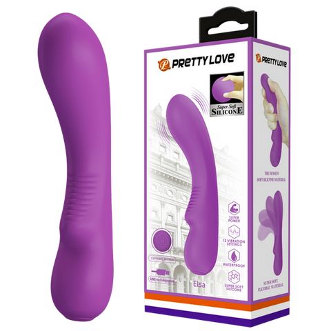 Pretty Love Elsa Rechargeable Silicone Massager