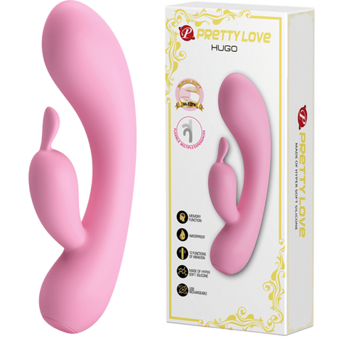 Pretty Love Hugo Rabbit Ear G Spot Vibrator