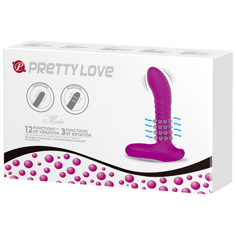 Pretty Love Merlin 12 Functions Silicone G Spot Vibrator