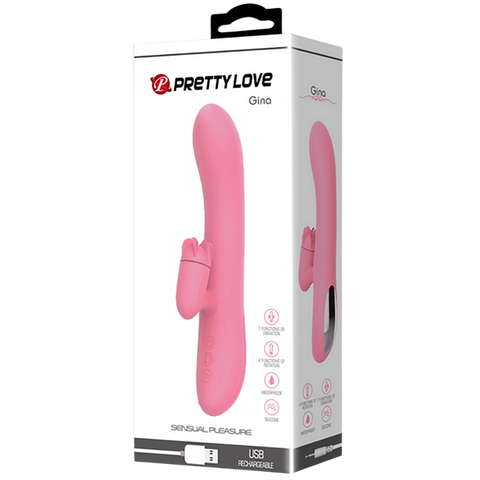 Pretty Love Gina 7 Functions Rotating Rabbit Massager