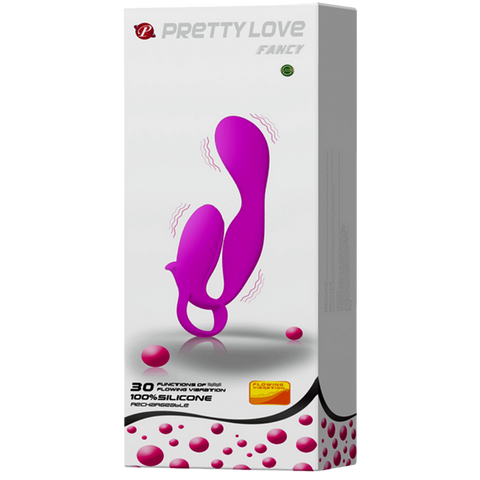 Pretty Love Flowery Silicone Rechargeable Clit Vibrator