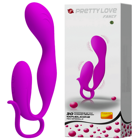 Pretty Love Flowery Silicone Rechargeable Clit Vibrator