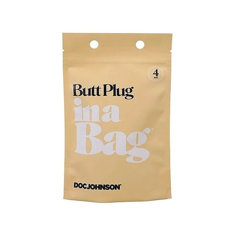 Beginner-Friendly Butt Plug In A Bag By Doc Johnson - Butt Plugs