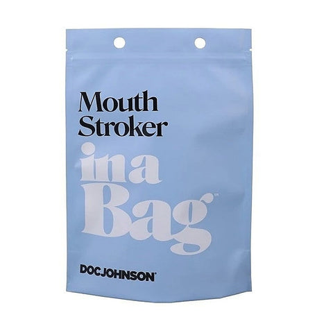 Lifelike & Textured Mouth Stroker By Doc Johnson - Masturbators and Strokers