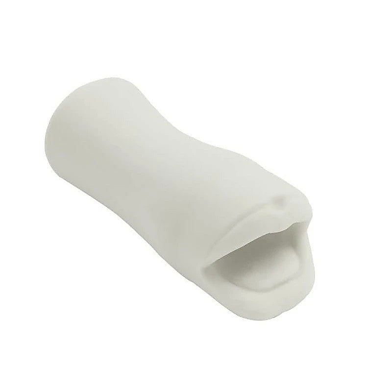 Lifelike & Textured Mouth Stroker By Doc Johnson - Masturbators and Strokers