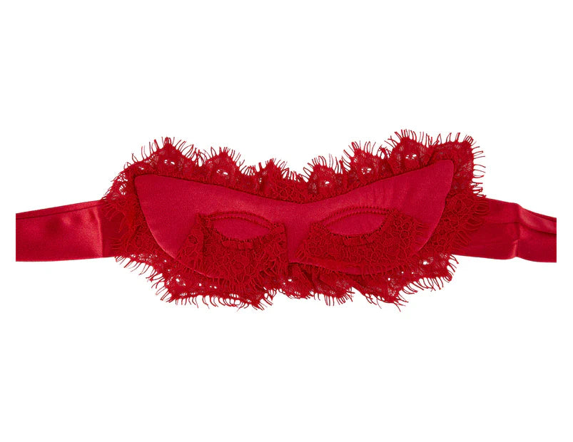 Seven Til Midnight Eyelash Blindfold - - Masks And Blindfolds