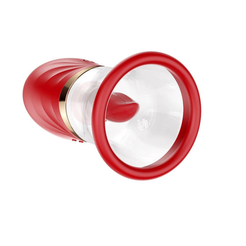 Shots LuvPump Adoramor Licking & Sucking Ladies Pump - Breast and Nipple Toys