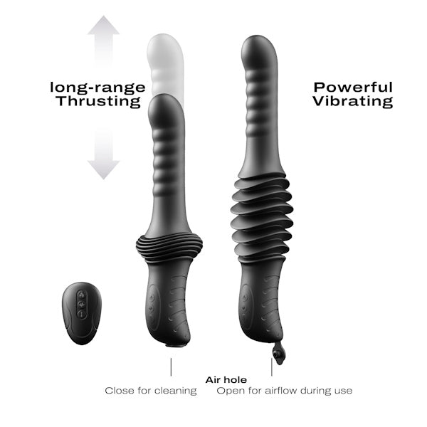 Marc DORCEL Deep Orgasm Remote Control Thrusting Machine - - Sex Machines