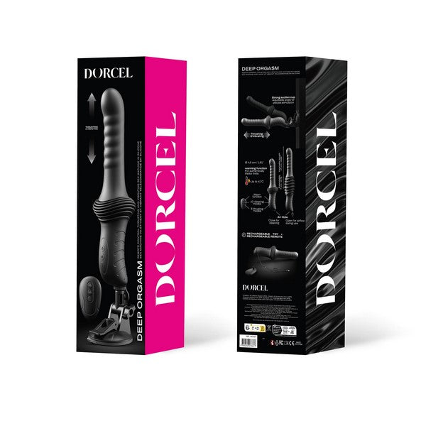 Marc DORCEL Deep Orgasm Remote Control Thrusting Machine - - Sex Machines