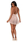 Dream Girl Lingerie Womens Sexy Skirted Teddy - - Teddies and Bodysuits