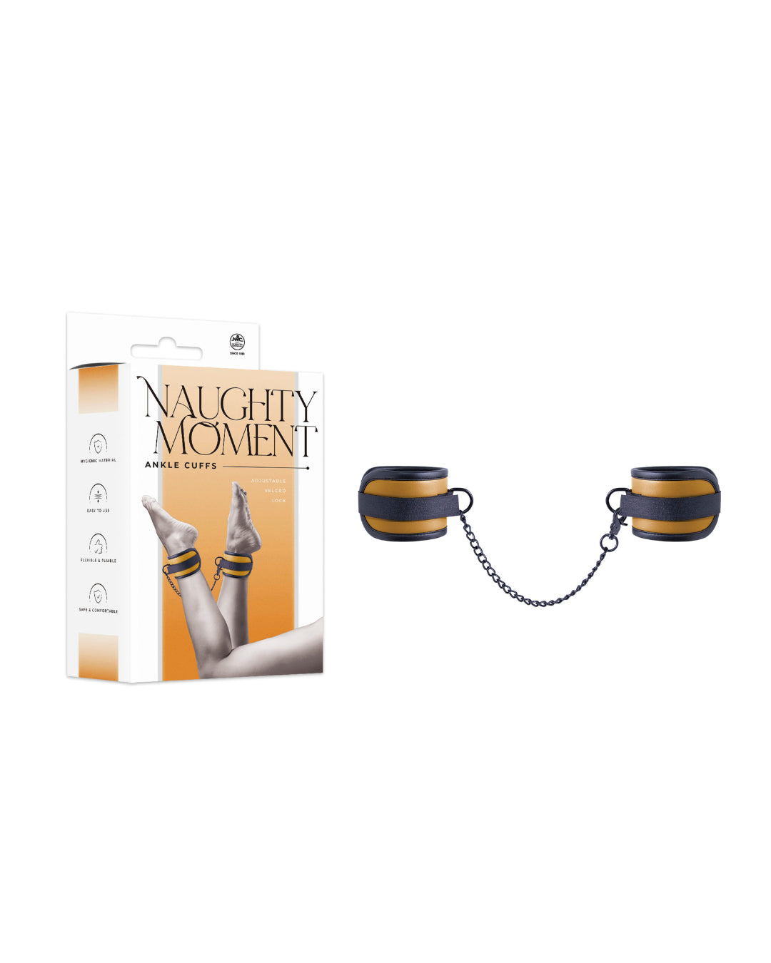 Nanma Corporation Naughty Moment Adjustable Ankle Cuffs - Cuffs And Restraints