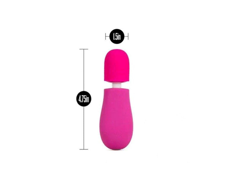 Rose Petite Massage Body Wand Vibrator Pink - - Body Wands