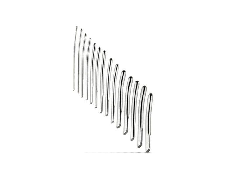 Sinner Gear Single Ended Dilator Set 14 Piece - - Urethral Sounds