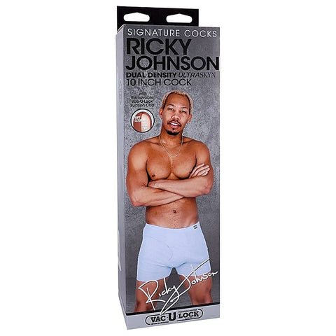 Ricky Johnson 10 Inch Ultraskyn Realistic Cock - Realistic Dildos