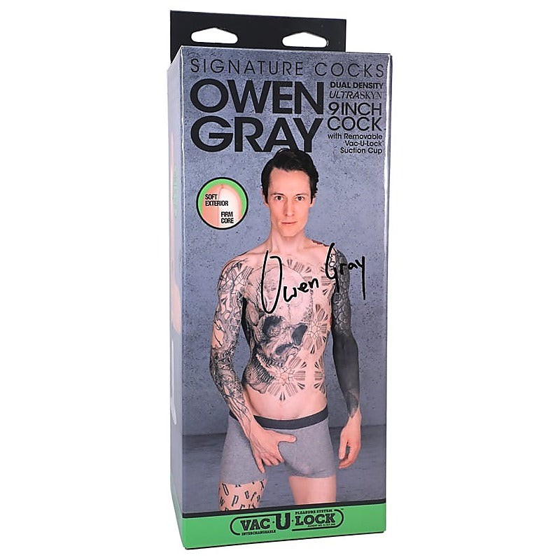 Owen Gray Realistic Cock With Suction Cup By Doc Johnson - Realistic Dildos