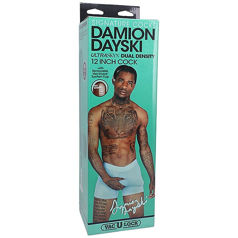 Damion Dayski Realistic Cock With Suction Cup By Doc Johnson - Realistic Dildos