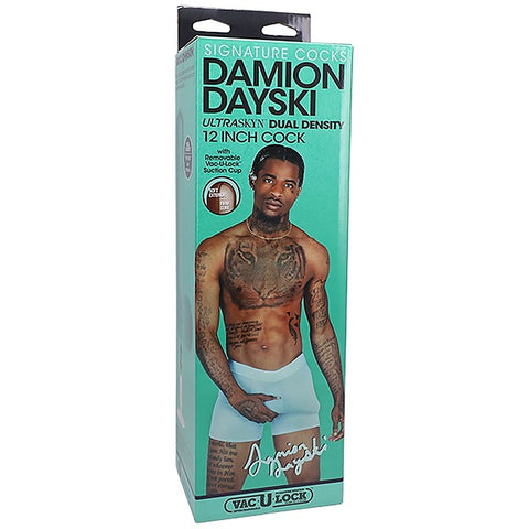 Damion Dayski Realistic Cock With Suction Cup By Doc Johnson - Realistic Dildos