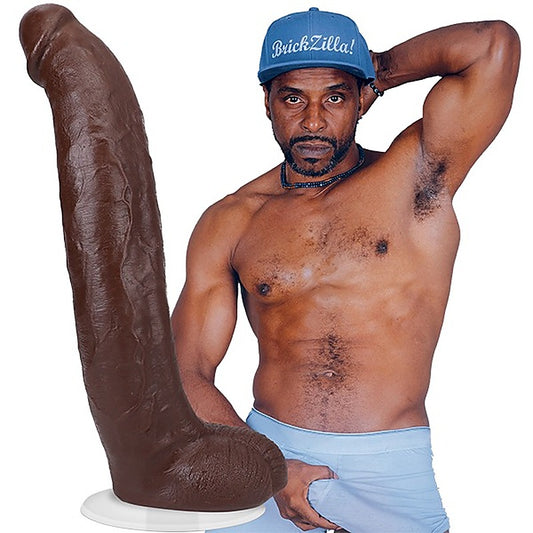 Brickzilla 13 Inch Ultraskyn Realistic Cock By Doc Johnson - Realistic Dildos