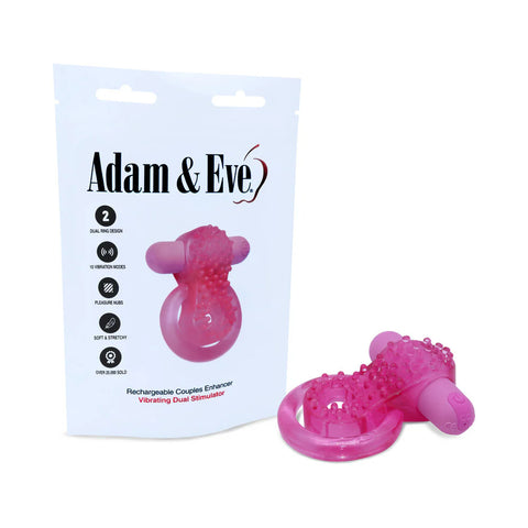 RECHARGEABLE COUPLES ENHANCER Cock Ring by Adam & Eve