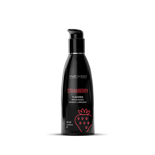 Wicked Aqua Flavoured Water Based Personal Lubricant 60 ml - Water Based Lubes