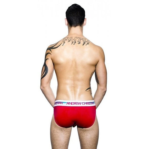 Twerk Brief Red by Andrew Christian - Jocks and G-Strings